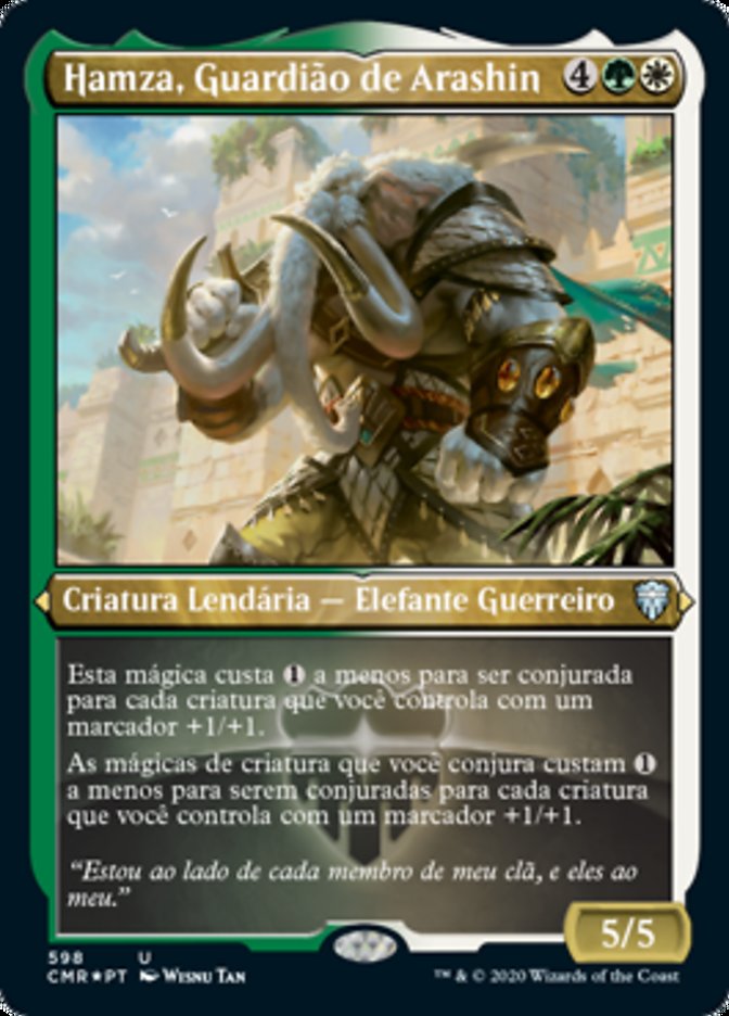 Hamza, Guardião de Arashin / Hamza, Guardian of Arashin - Magic: The Gathering - MoxLand