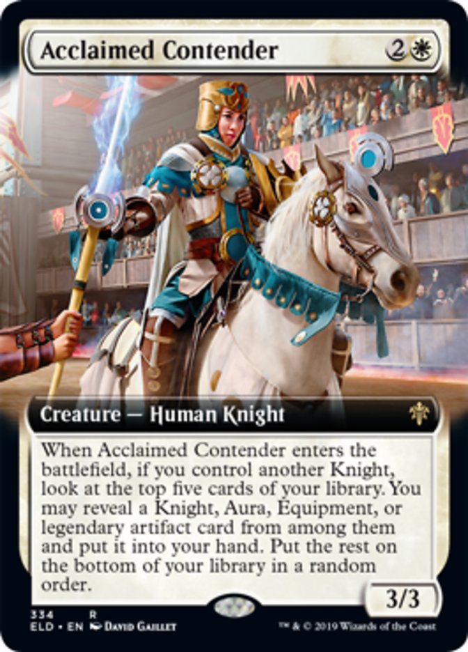 Competidora Aclamada / Acclaimed Contender - Magic: The Gathering - MoxLand