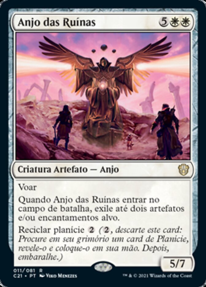 Anjo das Ruínas / Angel of the Ruins - Magic: The Gathering - MoxLand