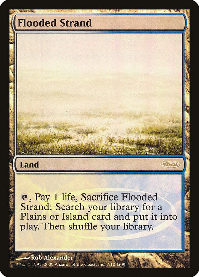 Praia Inundada / Flooded Strand - Magic: The Gathering - MoxLand