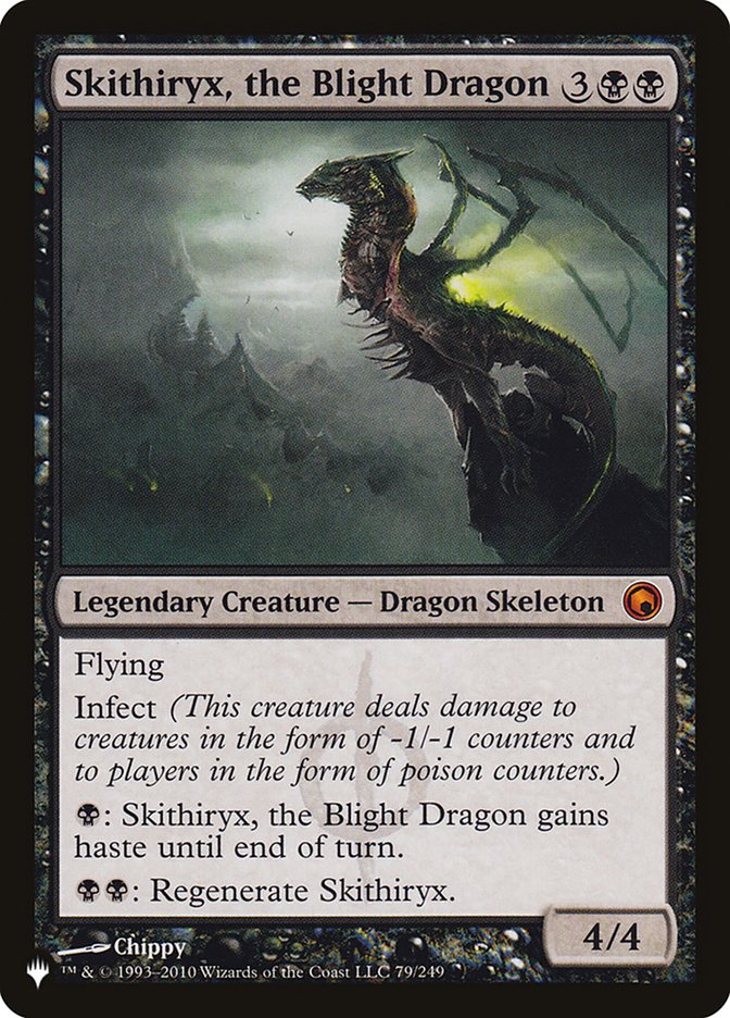 Skithiryx, o Dragão Assolador / Skithiryx, the Blight Dragon - Magic: The Gathering - MoxLand