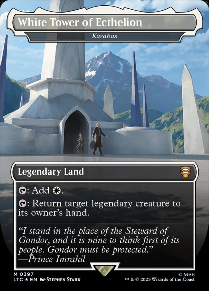 Torre Branca de Ecthelion / White Tower of Ecthelion - Magic: The Gathering - MoxLand