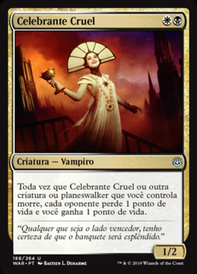 Celebrante Cruel / Cruel Celebrant - Magic: The Gathering - MoxLand