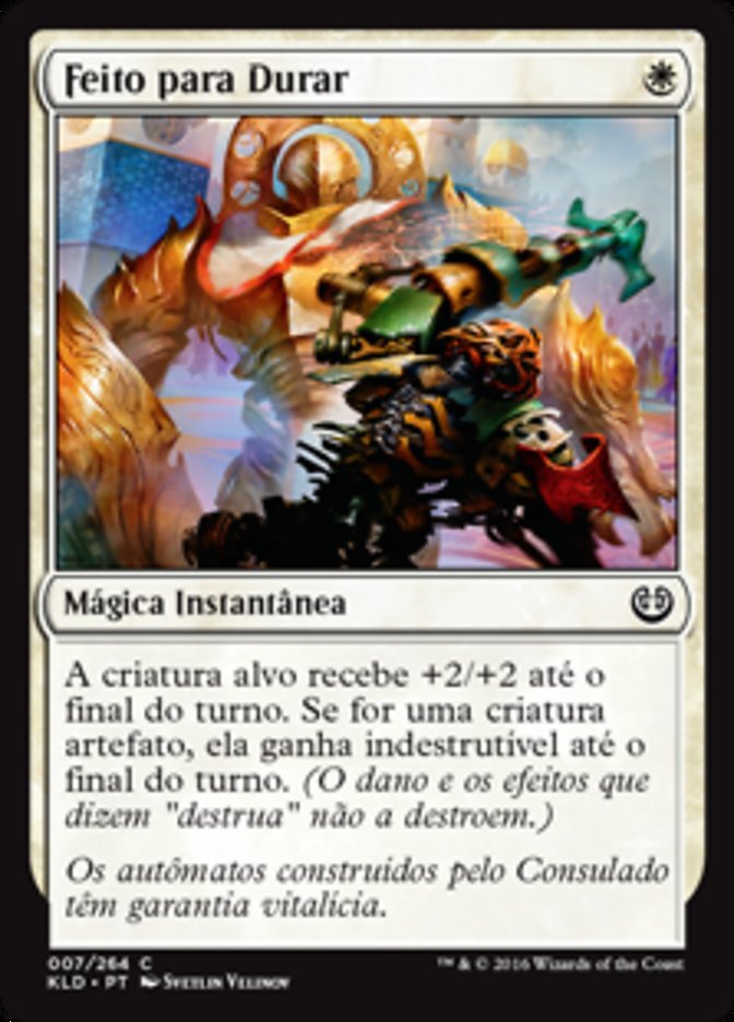 Feito para Durar / Built to Last - Magic: The Gathering - MoxLand