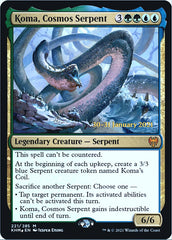 Koma, Serpente Cósmica / Koma, Cosmos Serpent - Magic: The Gathering - MoxLand