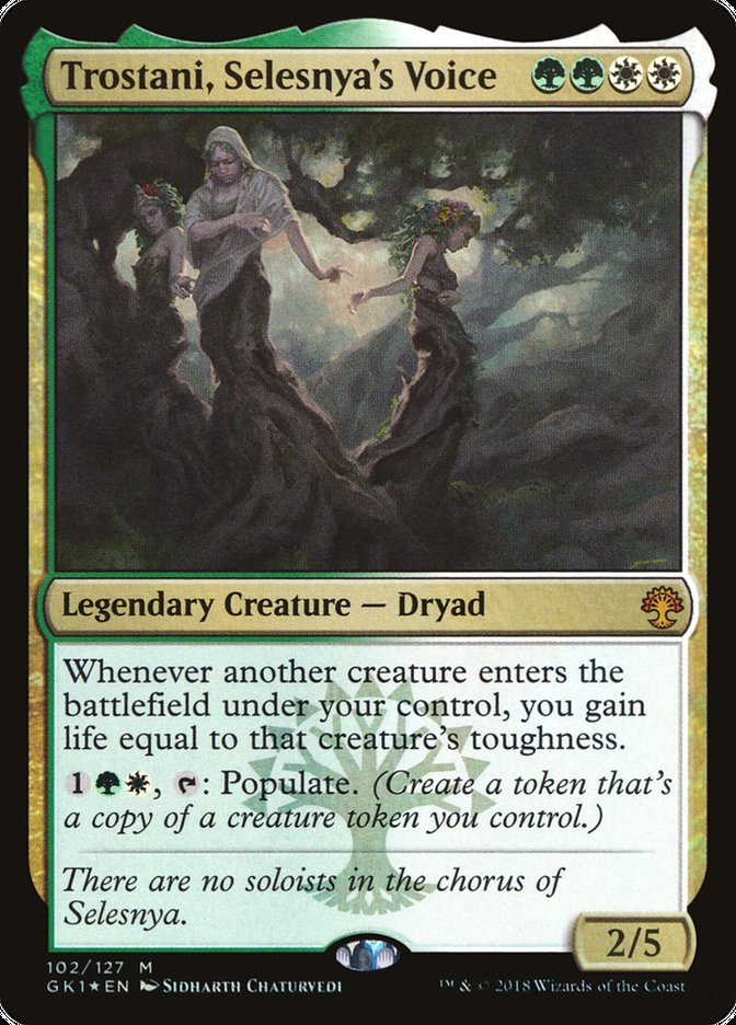 Trostani, Voz dos Selesnya / Trostani, Selesnya's Voice - Magic: The Gathering - MoxLand