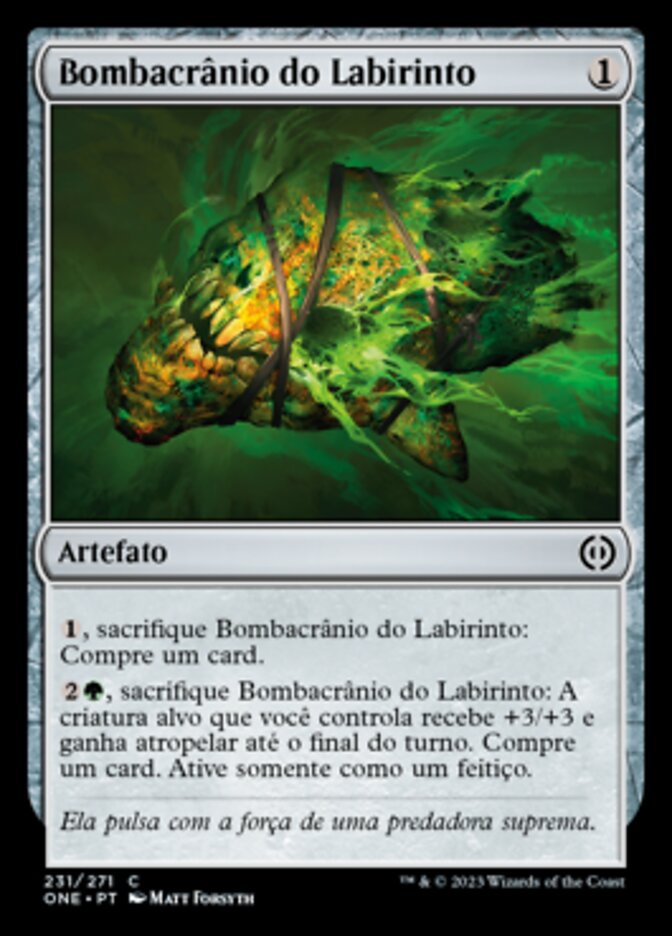 Bombacrânio do Labirinto / Maze Skullbomb - Magic: The Gathering - MoxLand