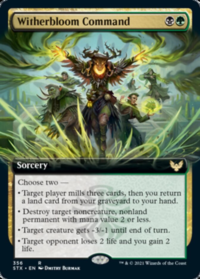 Comando de Murchaflor / Witherbloom Command - Magic: The Gathering - MoxLand
