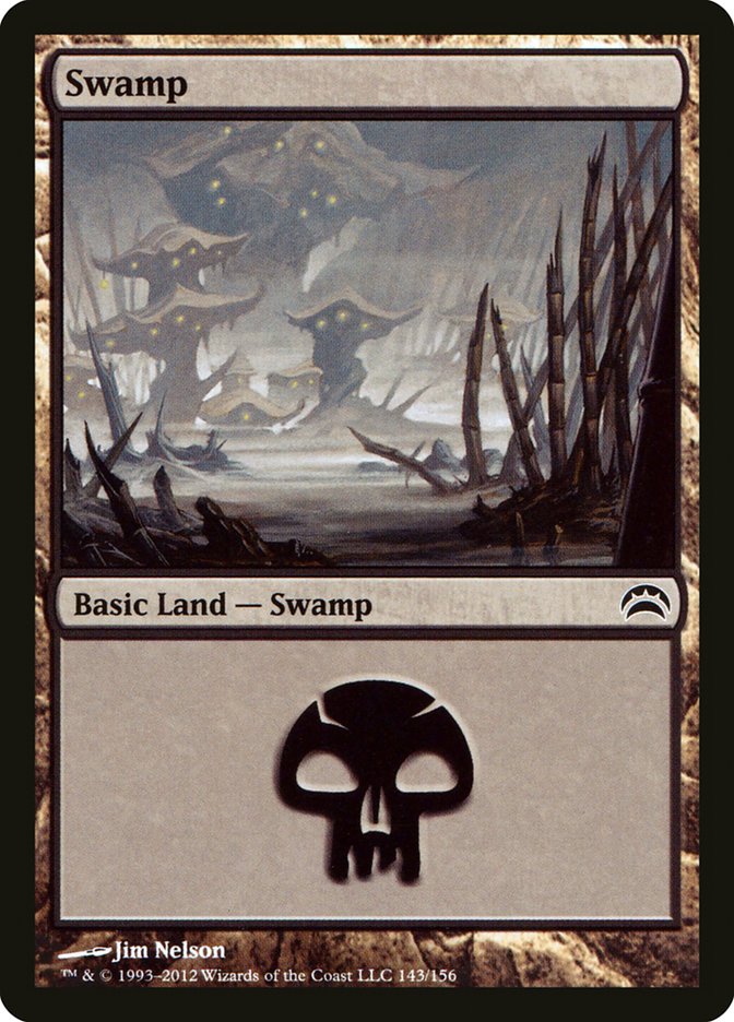 Pântano / Swamp - Magic: The Gathering - MoxLand