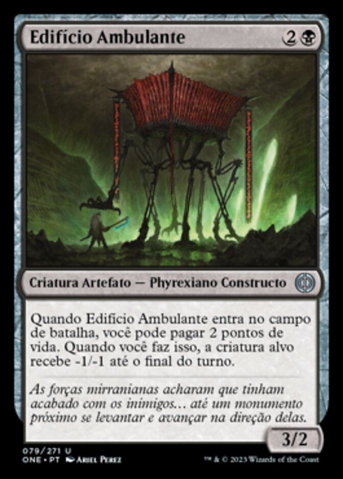 Edifício Ambulante / Ambulatory Edifice - Magic: The Gathering - MoxLand