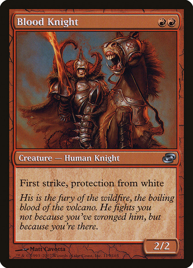 Cavaleiro Sangüinário / Blood Knight - Magic: The Gathering - MoxLand