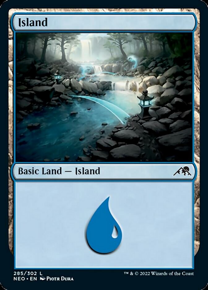 Ilha / Island - Magic: The Gathering - MoxLand