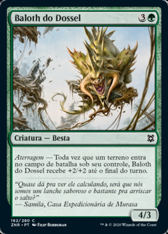 Baloth do Dossel / Canopy Baloth - Magic: The Gathering - MoxLand