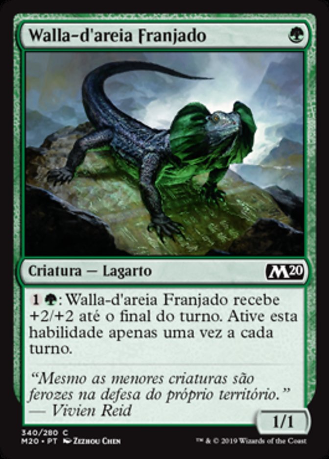 Walla-d'areia Franjado / Frilled Sandwalla - Magic: The Gathering - MoxLand