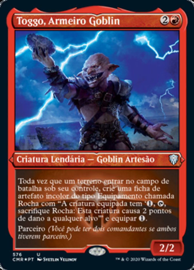 Toggo, Armeiro Goblin / Toggo, Goblin Weaponsmith - Magic: The Gathering - MoxLand