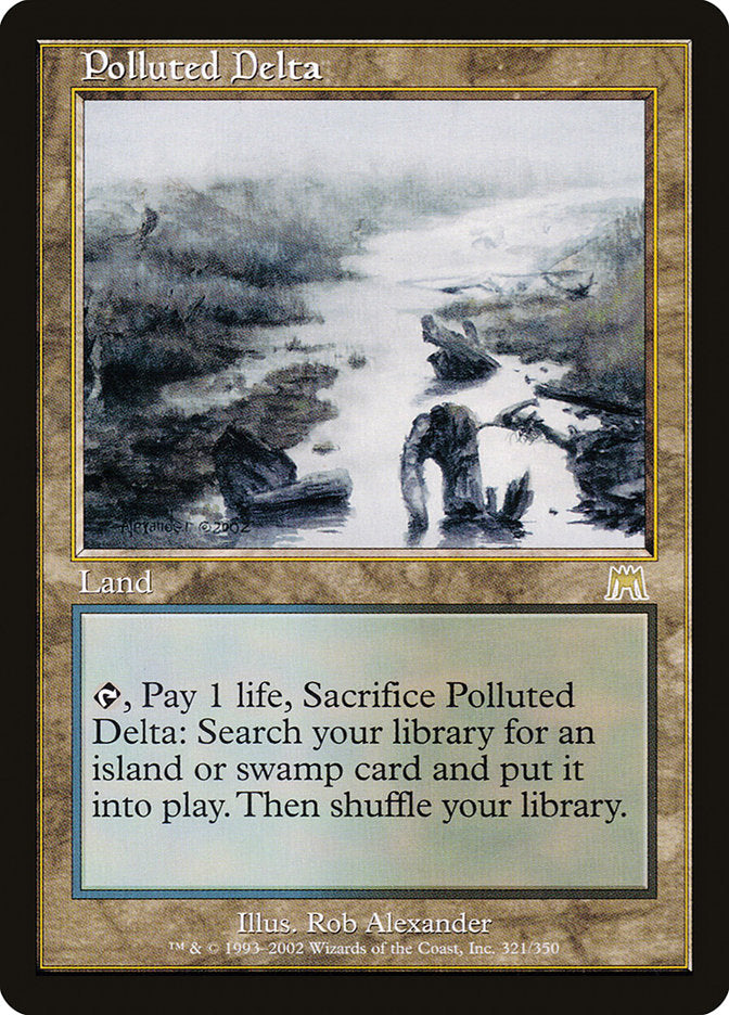 Delta Poluído / Polluted Delta - Magic: The Gathering - MoxLand