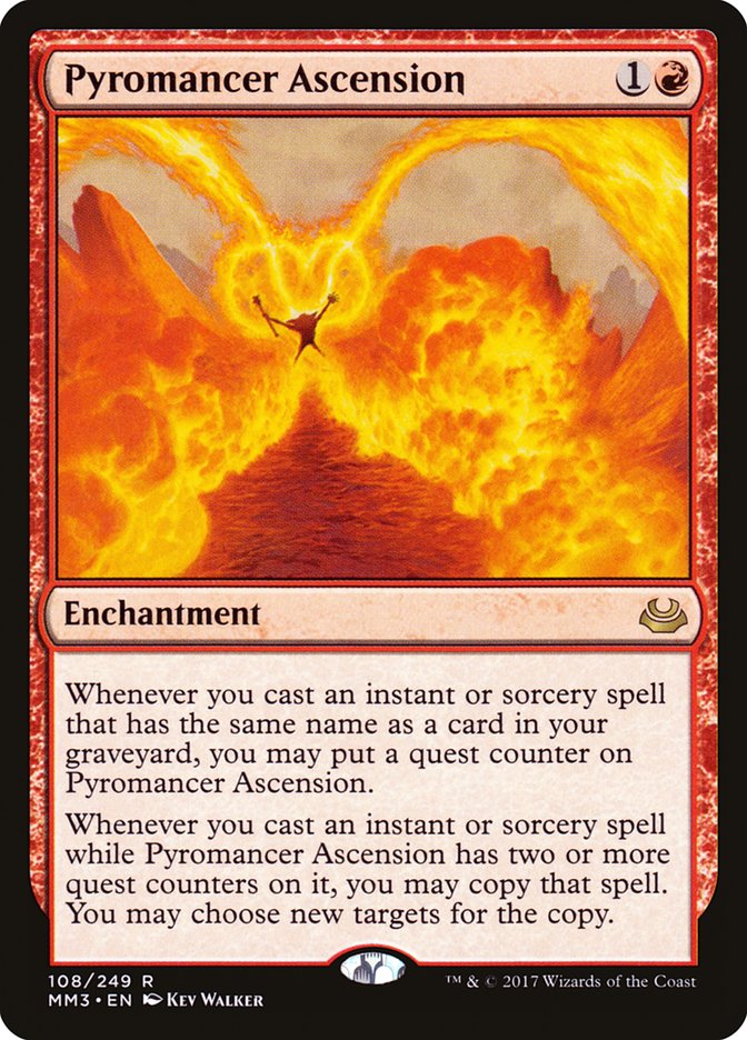 Ascensão do Piromante / Pyromancer Ascension - Magic: The Gathering - MoxLand