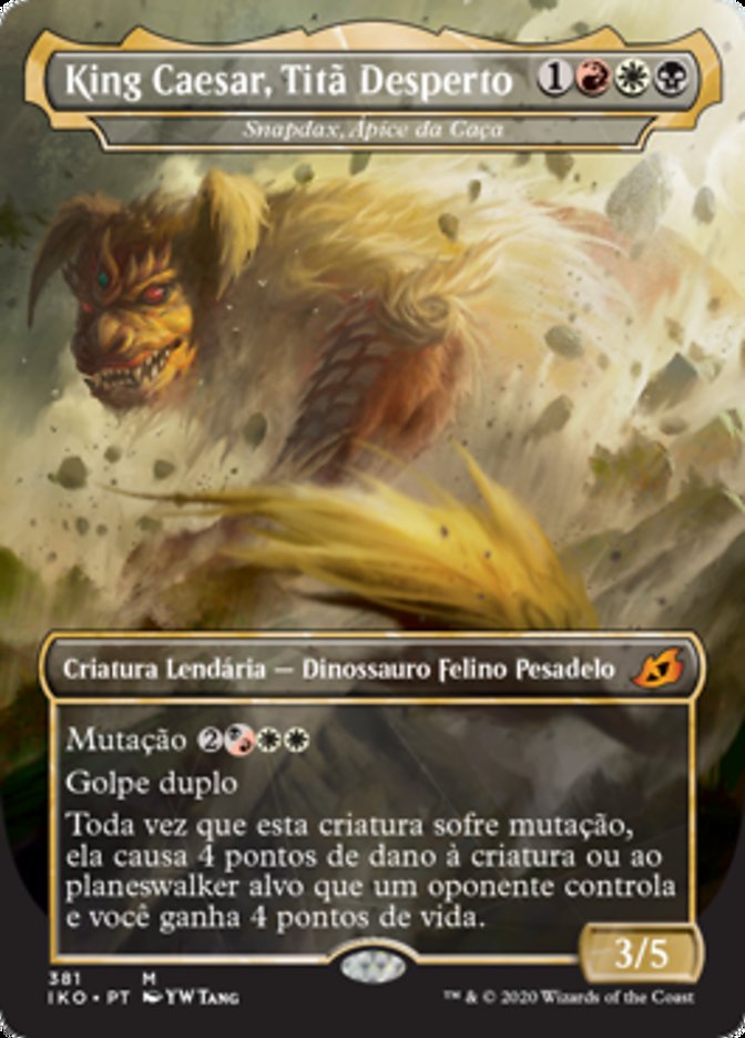 King Caesar, Titã Desperto / King Caesar, Awoken Titan - Magic: The Gathering - MoxLand