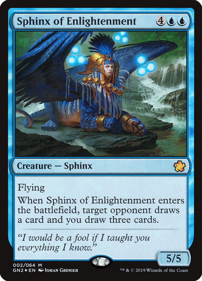 Sphinx of Enlightenment / Sphinx of Enlightenment - Magic: The Gathering - MoxLand