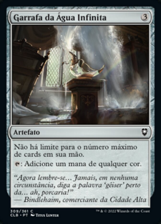 Garrafa da Água Infinita / Decanter of Endless Water - Magic: The Gathering - MoxLand