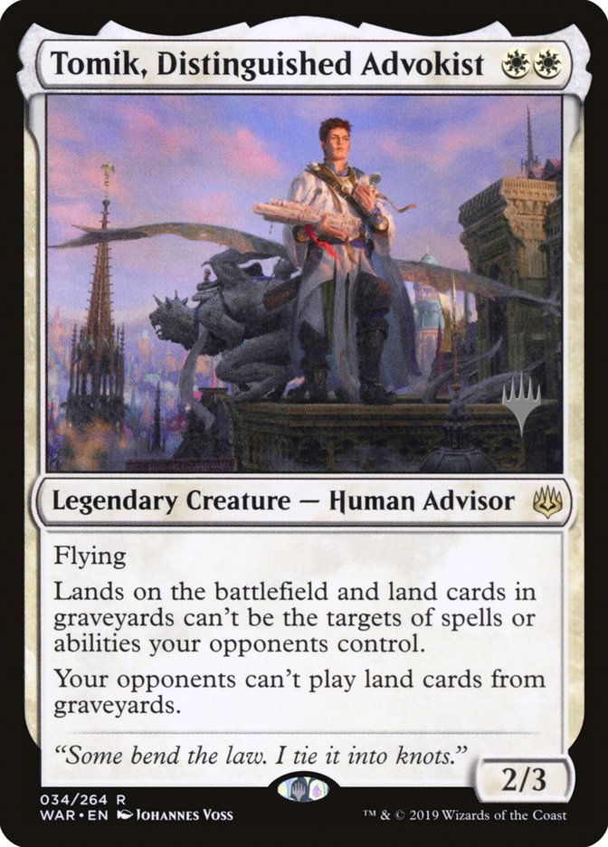 Tomik, Advoquista Distinto / Tomik, Distinguished Advokist - Magic: The Gathering - MoxLand