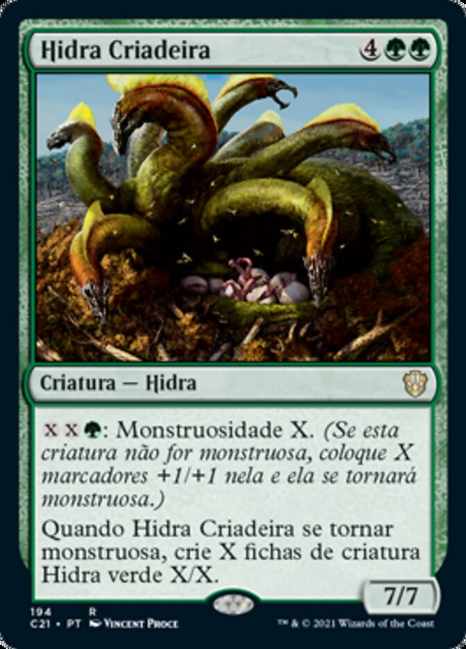 Hidra Criadeira / Hydra Broodmaster - Magic: The Gathering - MoxLand