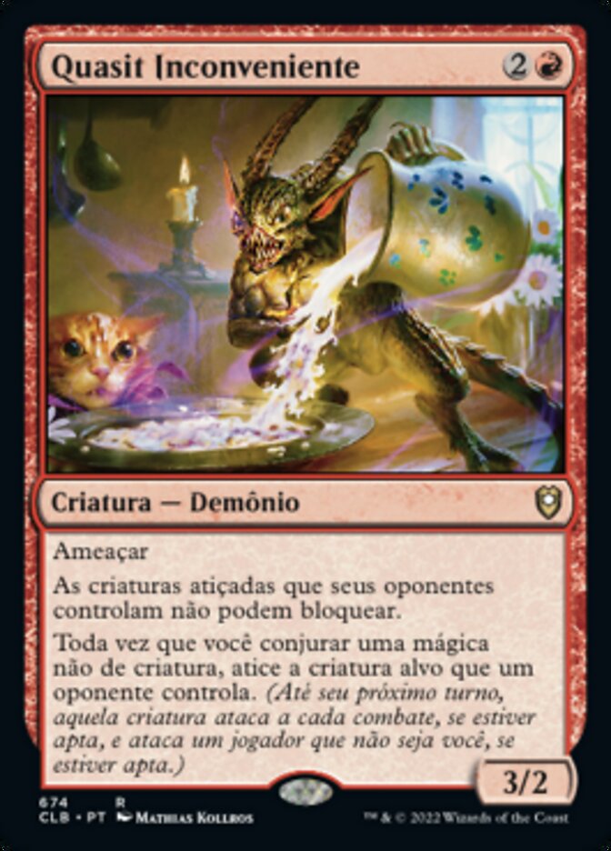 Quasit Inconveniente / Bothersome Quasit - Magic: The Gathering - MoxLand