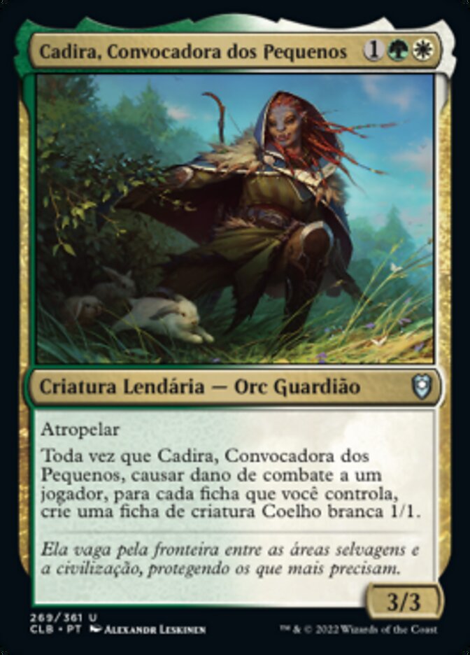 Cadira, Convocadora dos Pequenos / Cadira, Caller of the Small - Magic: The Gathering - MoxLand