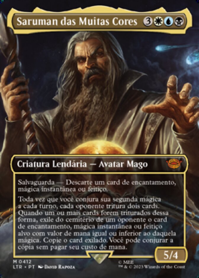 Saruman das Muitas Cores / Saruman of Many Colors - Magic: The Gathering - MoxLand