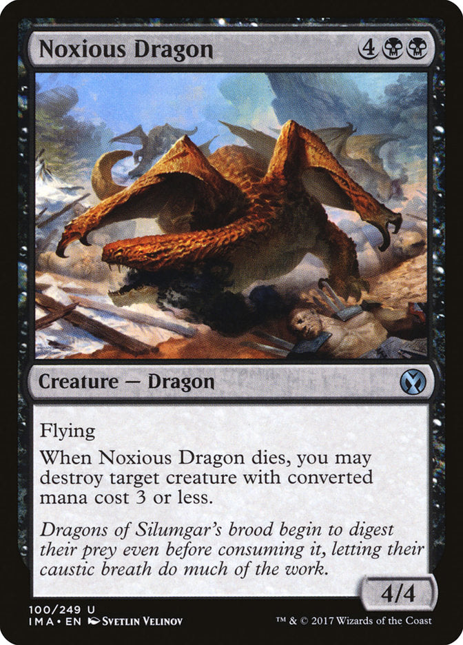 Dragão Nóxio / Noxious Dragon - Magic: The Gathering - MoxLand