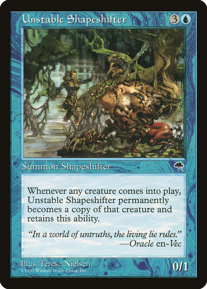 Metamorfo Instável / Unstable Shapeshifter - Magic: The Gathering - MoxLand