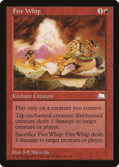 Chicote de Fogo / Fire Whip - Magic: The Gathering - MoxLand