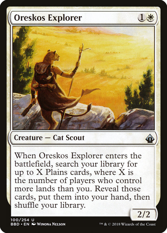 Exploradora de Oreskos / Oreskos Explorer - Magic: The Gathering - MoxLand