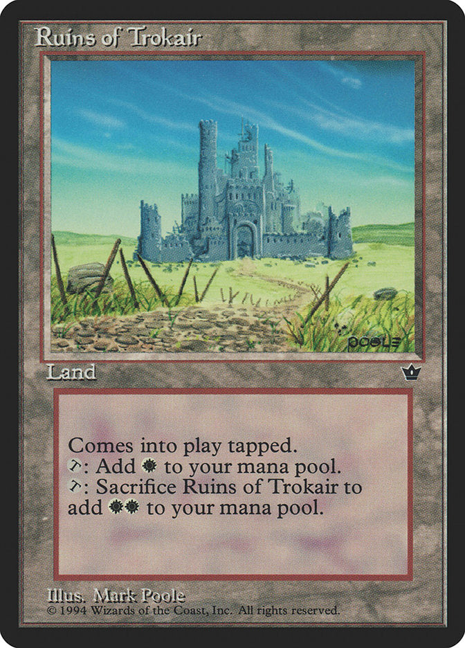 Ruínas de Trokair / Ruins of Trokair - Magic: The Gathering - MoxLand