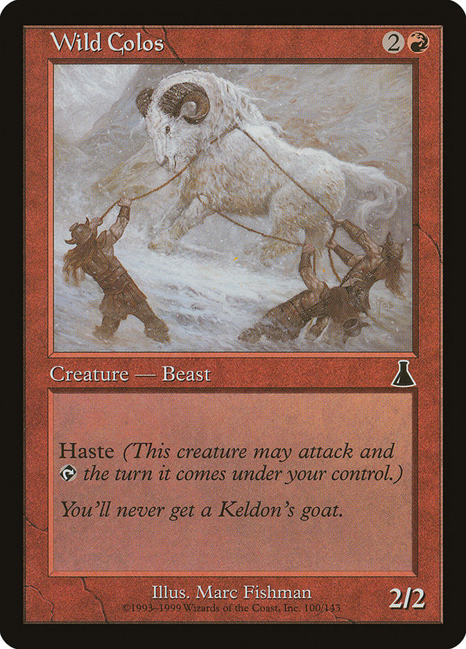 Colos Selvagem / Wild Colos - Magic: The Gathering - MoxLand