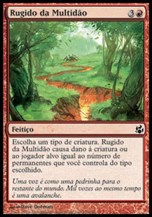 Rugido da Multidão / Roar of the Crowd - Magic: The Gathering - MoxLand