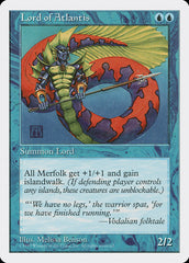 Senhor da Atlântida / Lord of Atlantis - Magic: The Gathering - MoxLand