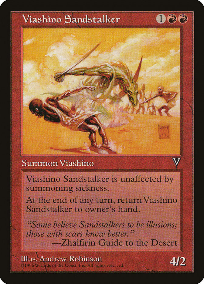 Caçador das Areias Viashino / Viashino Sandstalker - Magic: The Gathering - MoxLand