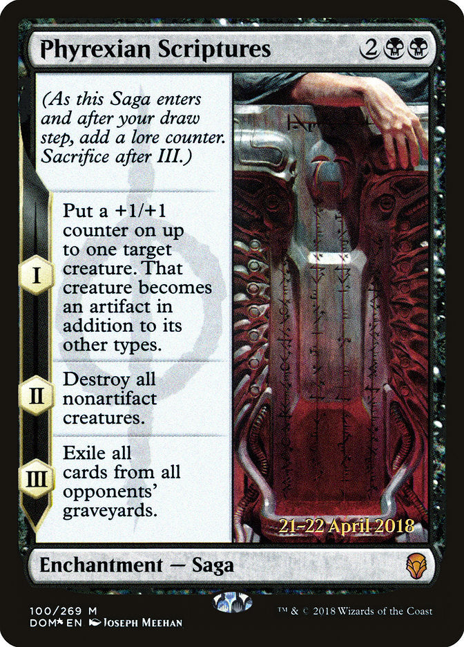 Escrituras Phyrexianas / Phyrexian Scriptures - Magic: The Gathering - MoxLand