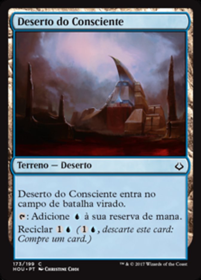 Deserto do Consciente / Desert of the Mindful - Magic: The Gathering - MoxLand