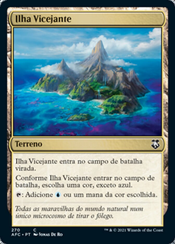 Ilha Vicejante / Thriving Isle - Magic: The Gathering - MoxLand