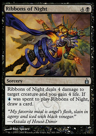 Fitas da Noite / Ribbons of Night - Magic: The Gathering - MoxLand