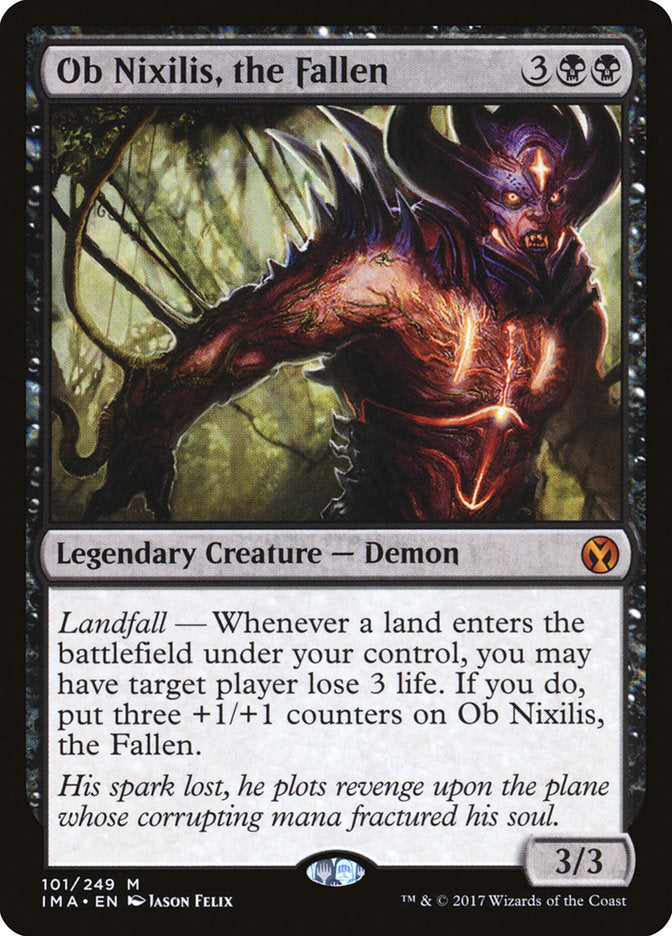 Ob Nixilis, o Caído / Ob Nixilis, the Fallen - Magic: The Gathering - MoxLand