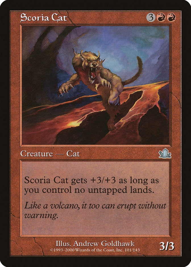 Gato de Escória / Scoria Cat - Magic: The Gathering - MoxLand