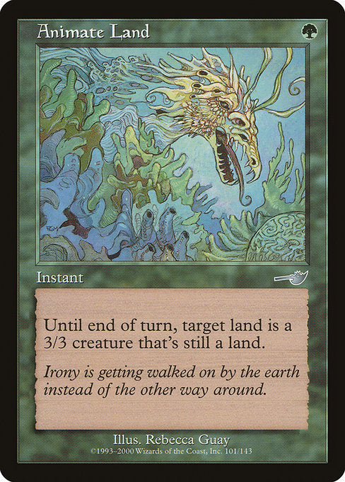 Animar Terreno / Animate Land - Magic: The Gathering - MoxLand