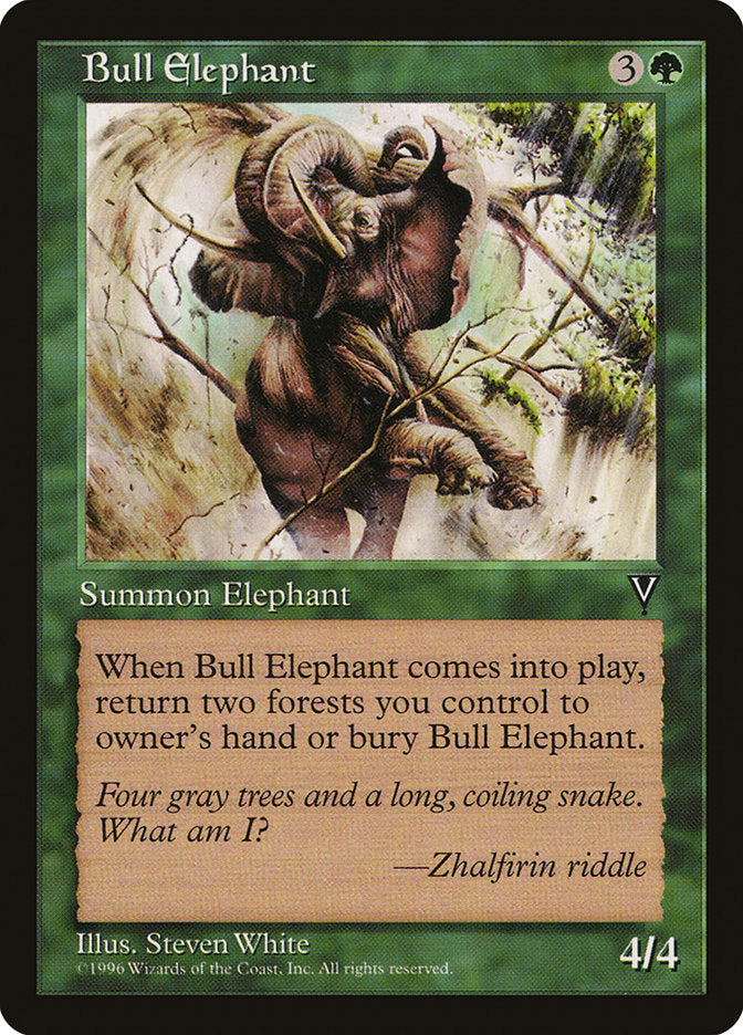 Elefante Macho / Bull Elephant - Magic: The Gathering - MoxLand