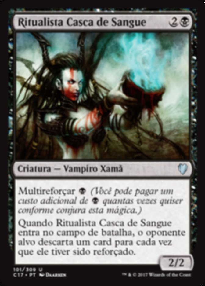 Ritualista Casca de Sangue / Bloodhusk Ritualist - Magic: The Gathering - MoxLand