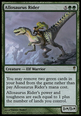 Ginete de Alossauro / Allosaurus Rider - Magic: The Gathering - MoxLand