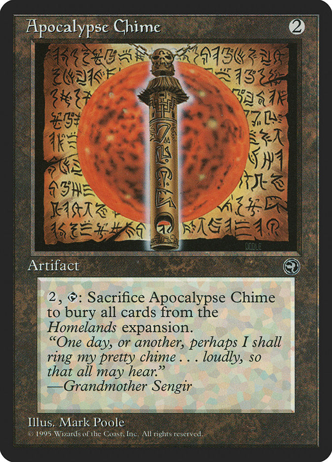 Carrilhão do Apocalipse / Apocalypse Chime - Magic: The Gathering - MoxLand