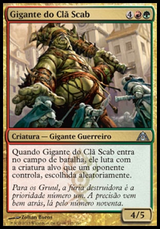 Gigante do Clã Scab / Scab-Clan Giant - Magic: The Gathering - MoxLand